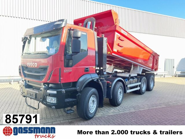Iveco Trakker AD410T50 8x4, Stahlmulde ca. 16m³, - Tippbil: bilde 1 Iveco Trakker AD410T50 8x4, Stahlmulde ca. 16m³, - Tippbil: bilde 1