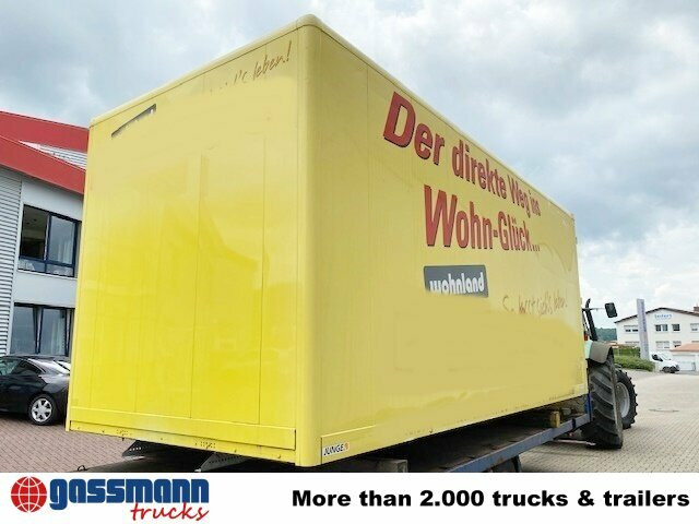 Junge Möbelkofferaufbau, 36 cbm - Vekselflak - varebil: bilde 4 Junge Möbelkofferaufbau, 36 cbm - Vekselflak - varebil: bilde 4