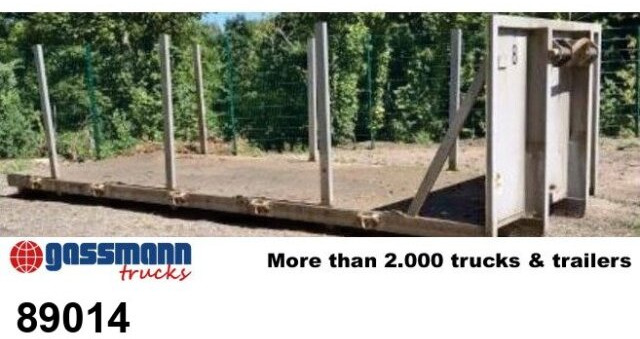 Abrollcontainer Plattform mit Rungen - Lastebil: bilde 1 Abrollcontainer Plattform mit Rungen - Lastebil: bilde 1