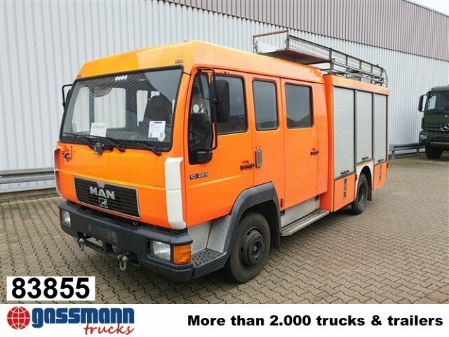 MAN 10.224 LC 4x2 BB Doka, TLF 16/12, 6-Zylinder - Brannbil: bilde 1 MAN 10.224 LC 4x2 BB Doka, TLF 16/12, 6-Zylinder - Brannbil: bilde 1