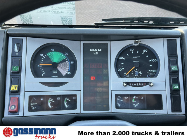 Planbil, Kranbil MAN 14.224 LAC 4x4 BB mit Kran Atlas 100.1: bilde 6 Planbil, Kranbil MAN 14.224 LAC 4x4 BB mit Kran Atlas 100.1: bilde 6