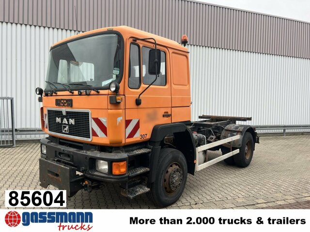 MAN 19.292/402 FAK 4x4 BB, 6-Zylinder, - Chassis lastebil: bilde 1 MAN 19.292/402 FAK 4x4 BB, 6-Zylinder, - Chassis lastebil: bilde 1
