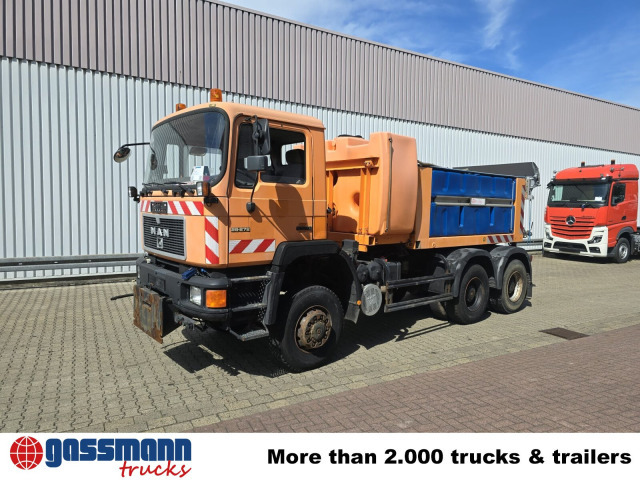 Chassis lastebil MAN F10 26.272 6x6, F90: bilde 7