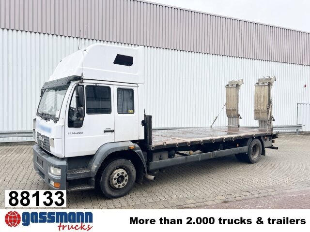 MAN LE 14.280 4x2 L, Maschinentransporter, 2x AHK - Planbil: bilde 1 MAN LE 14.280 4x2 L, Maschinentransporter, 2x AHK - Planbil: bilde 1