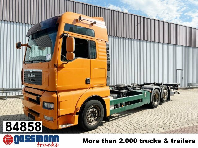 MAN TGA 26.440 6X2-2 LL, Intarder, Liftachse, LBW - Container-transport/ Vekselflak lastebil: bilde 1 MAN TGA 26.440 6X2-2 LL, Intarder, Liftachse, LBW - Container-transport/ Vekselflak lastebil: bilde 1