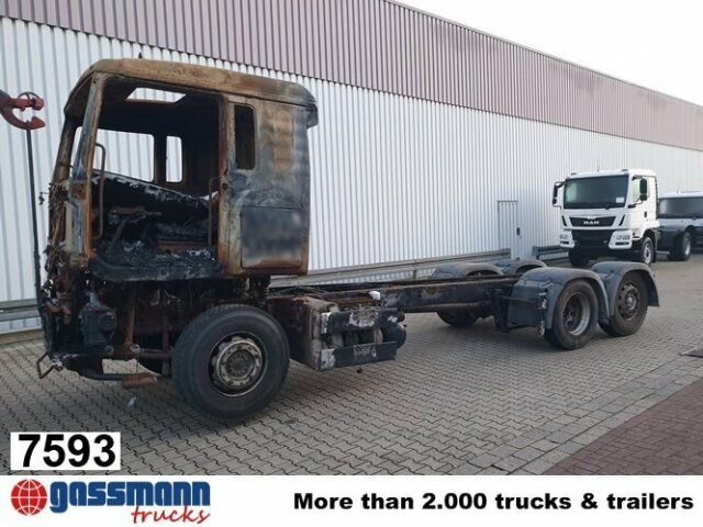 MAN TGA 26.440 6x2 BL Brandschaden - Chassis lastebil: bilde 1 MAN TGA 26.440 6x2 BL Brandschaden - Chassis lastebil: bilde 1
