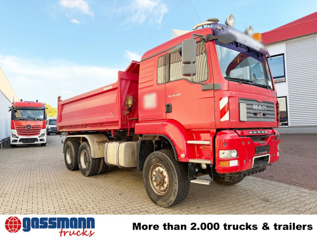 Tippbil MAN TGA 26.480 6X6H BL, HydroDrive, Intarder,: bilde 10