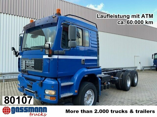 MAN TGA 26.480 6x4 FDLK, Winterdienstausstattung - Chassis lastebil: bilde 1 MAN TGA 26.480 6x4 FDLK, Winterdienstausstattung - Chassis lastebil: bilde 1