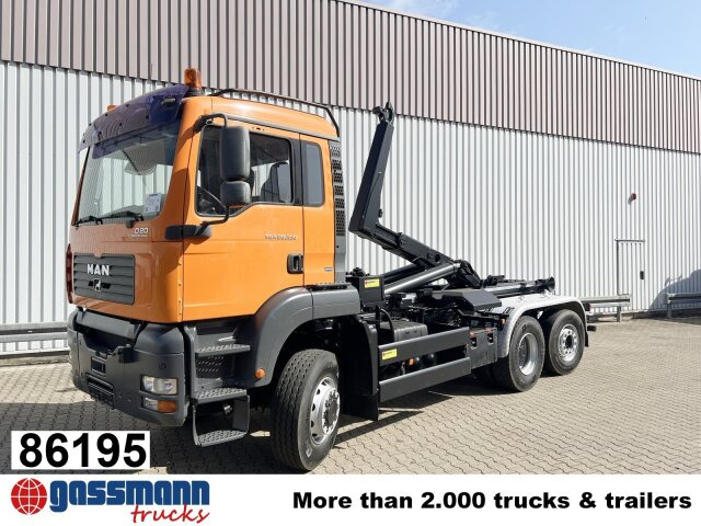 MAN TGA 28.350 6X4-4 BL, Lift-/Lenkachse, Meiller - Krokbil: bilde 1 MAN TGA 28.350 6X4-4 BL, Lift-/Lenkachse, Meiller - Krokbil: bilde 1