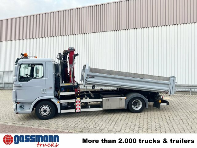 MAN TGL 12.180 4X2 BL mit Kran HMF 900-K1 - Tippbil, Kranbil: bilde 2 MAN TGL 12.180 4X2 BL mit Kran HMF 900-K1 - Tippbil, Kranbil: bilde 2