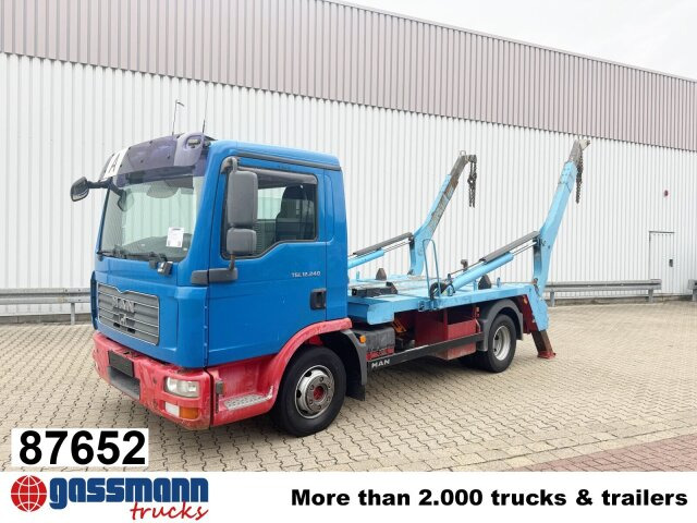 MAN TGL 12.240 4X2 BB, Tele-Absetzer - Liftdumper lastebil: bilde 1 MAN TGL 12.240 4X2 BB, Tele-Absetzer - Liftdumper lastebil: bilde 1