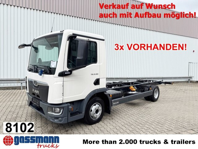 MAN TGL 8.160 4x2 BL CH, 3x VORHANDEN! - Chassis lastebil: bilde 1 MAN TGL 8.160 4x2 BL CH, 3x VORHANDEN! - Chassis lastebil: bilde 1