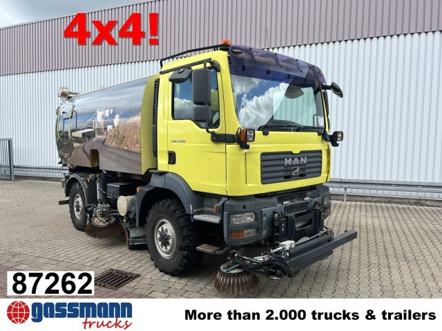 MAN TGM 13.280 4X4 BL, Kehhrmaschine Nothelfer Kobit - Feiebil: bilde 1 MAN TGM 13.280 4X4 BL, Kehhrmaschine Nothelfer Kobit - Feiebil: bilde 1
