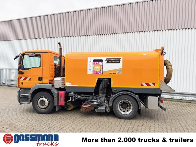 MAN TGM 18.250 4X2 BB, Kehrmaschine Brock SL200/2 - Feiebil: bilde 2 MAN TGM 18.250 4X2 BB, Kehrmaschine Brock SL200/2 - Feiebil: bilde 2