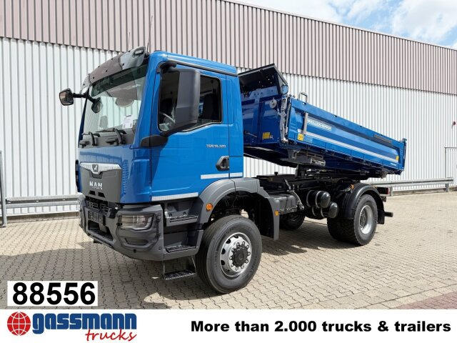 MAN TGM 18.320 4x4 BB CH, Navi, Meiller Trigenius - Tippbil: bilde 1 MAN TGM 18.320 4x4 BB CH, Navi, Meiller Trigenius - Tippbil: bilde 1