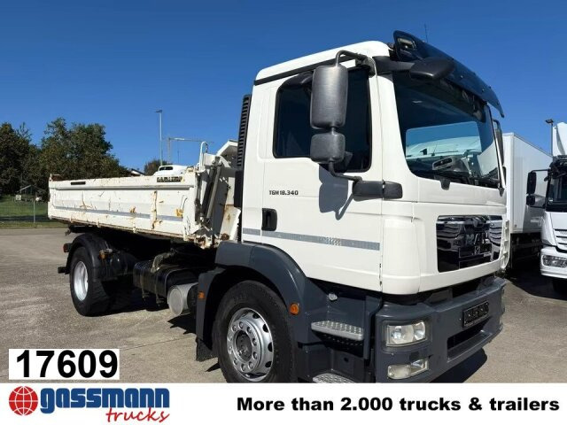 MAN TGM 18.340 4x2 BB - Tippbil: bilde 1 MAN TGM 18.340 4x2 BB - Tippbil: bilde 1