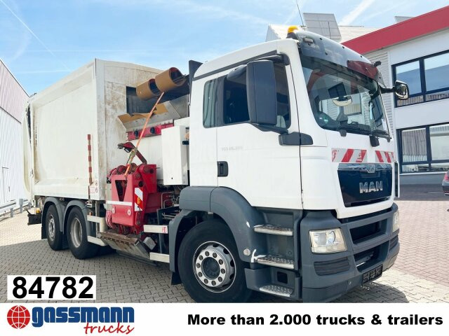 MAN TGS 26.320/400 6x2-4 LL, Rechtslenker, Retarder, - Søppelbil: bilde 1 MAN TGS 26.320/400 6x2-4 LL, Rechtslenker, Retarder, - Søppelbil: bilde 1