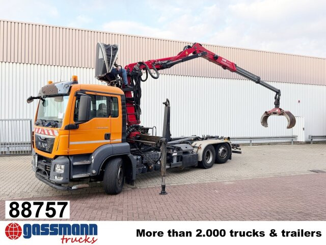 MAN TGS 26.400 6x2-4 BL, Kran, Motorabtrieb, - Krokbil, Kranbil: bilde 1 MAN TGS 26.400 6x2-4 BL, Kran, Motorabtrieb, - Krokbil, Kranbil: bilde 1