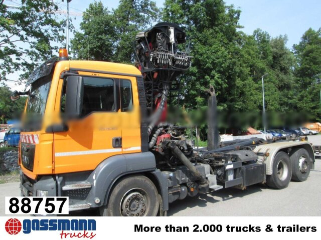 MAN TGS 26.400 6x2-4 BL, Lenk-/Liftachse, Kran - Krokbil, Kranbil: bilde 1 MAN TGS 26.400 6x2-4 BL, Lenk-/Liftachse, Kran - Krokbil, Kranbil: bilde 1