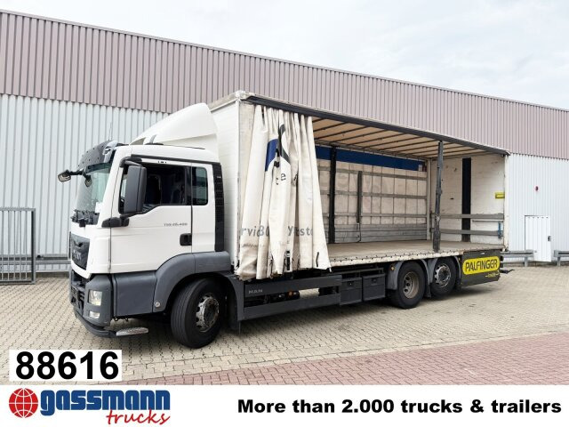 MAN TGS 26.400 6x2-4 LL, Lenk-/Liftachse - Planbil, Kranbil: bilde 1 MAN TGS 26.400 6x2-4 LL, Lenk-/Liftachse - Planbil, Kranbil: bilde 1