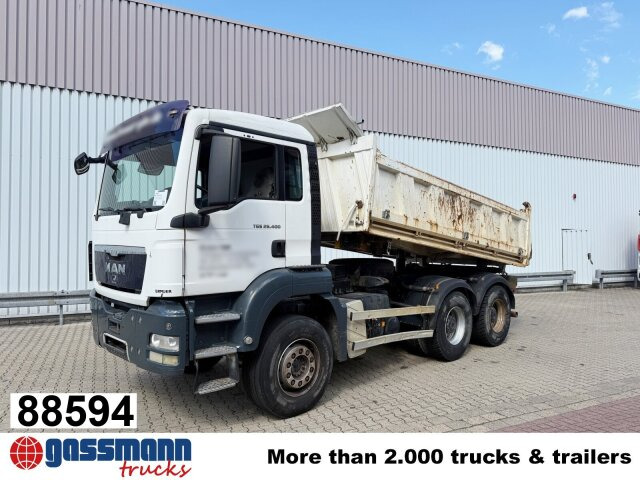 MAN TGS 26.400 6x4 BB - Tippbil: bilde 1 MAN TGS 26.400 6x4 BB - Tippbil: bilde 1