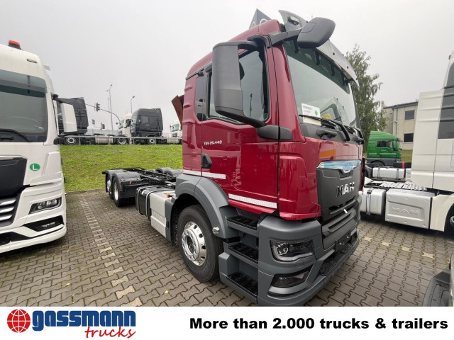 MAN TGS 26.440 6x2-4 LL CH, Lenk-/Liftachse, Navi, - Chassis lastebil: bilde 2 MAN TGS 26.440 6x2-4 LL CH, Lenk-/Liftachse, Navi, - Chassis lastebil: bilde 2