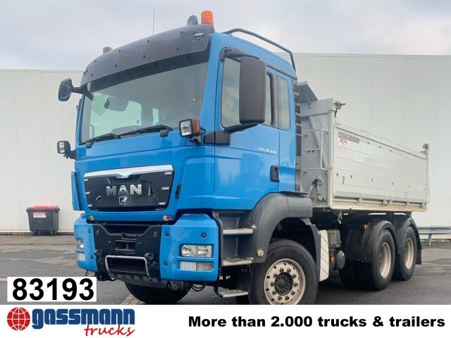 MAN TGS 26.440 6x4 BL, Intarder - Tippbil: bilde 1 MAN TGS 26.440 6x4 BL, Intarder - Tippbil: bilde 1