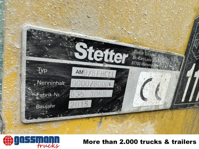 MAN TGS 32.400 8x4 BB, Stetter ca. 9m³ - Betongbil: bilde 5 MAN TGS 32.400 8x4 BB, Stetter ca. 9m³ - Betongbil: bilde 5