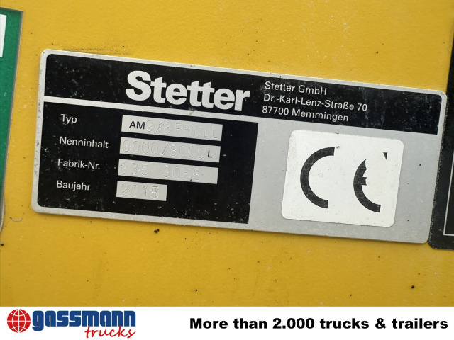 MAN TGS 32.400 8x4 BB, Stetter ca. 9m³ - Betongbil: bilde 5 MAN TGS 32.400 8x4 BB, Stetter ca. 9m³ - Betongbil: bilde 5