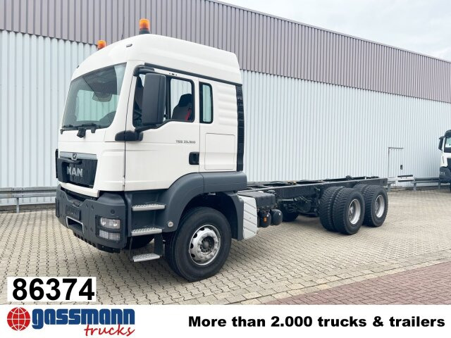 MAN TGS 33.360 6x4 BB, Häckslerkabine, NMV - Chassis lastebil: bilde 1 MAN TGS 33.360 6x4 BB, Häckslerkabine, NMV - Chassis lastebil: bilde 1