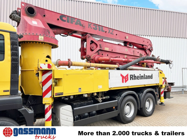 MAN TGS 33.440 6X4 BB, Betonpumpe CIFA K31L XZ, 31m - Betongpumpe: bilde 3 MAN TGS 33.440 6X4 BB, Betonpumpe CIFA K31L XZ, 31m - Betongpumpe: bilde 3