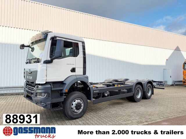 MAN TGS 33.440 6x6 BB CH, Hohe Bauart, Nebenantrieb - Chassis lastebil: bilde 1 MAN TGS 33.440 6x6 BB CH, Hohe Bauart, Nebenantrieb - Chassis lastebil: bilde 1