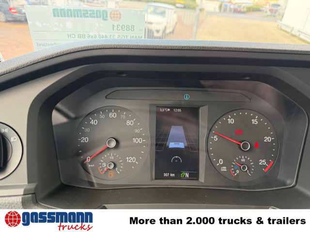 MAN TGS 33.440 6x6 BB CH, Hohe Bauart, Nebenantrieb - Chassis lastebil: bilde 2 MAN TGS 33.440 6x6 BB CH, Hohe Bauart, Nebenantrieb - Chassis lastebil: bilde 2