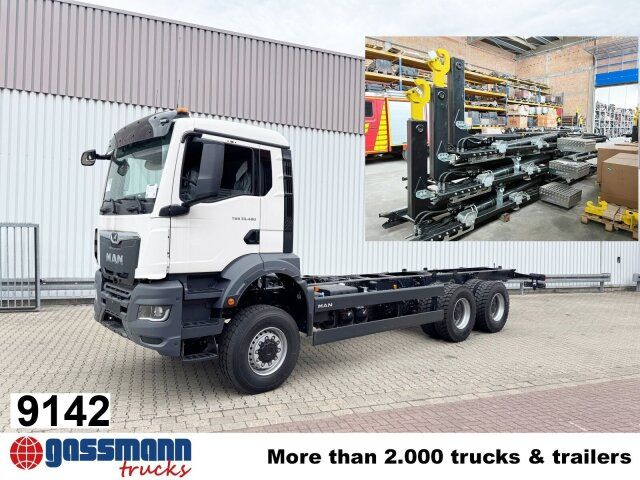 MAN TGS 33.480 6x6 BB CH, Hohe Bauart, Nebenantrieb - Krokbil: bilde 1 MAN TGS 33.480 6x6 BB CH, Hohe Bauart, Nebenantrieb - Krokbil: bilde 1