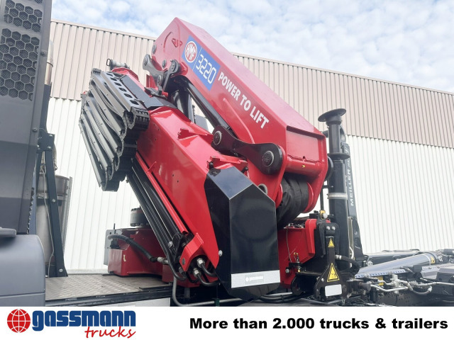 MAN TGS 35.480 8X4 BL, Intarder, Kran HMF 3220-K6, - Krokbil, Kranbil: bilde 3 MAN TGS 35.480 8X4 BL, Intarder, Kran HMF 3220-K6, - Krokbil, Kranbil: bilde 3