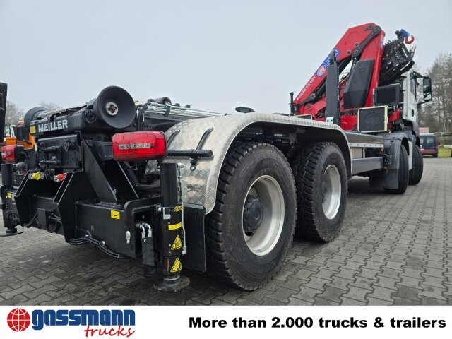 MAN TGS 35.480 8X4 BL, Intarder, Kran HMF 3220-K6, - Krokbil, Kranbil: bilde 3 MAN TGS 35.480 8X4 BL, Intarder, Kran HMF 3220-K6, - Krokbil, Kranbil: bilde 3
