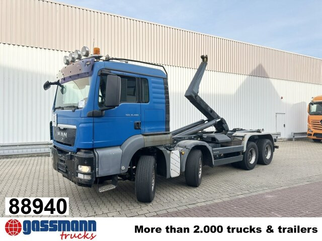 MAN TGS 35.480 8x4 BL - Krokbil: bilde 1 MAN TGS 35.480 8x4 BL - Krokbil: bilde 1