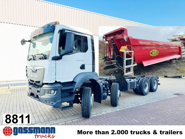 MAN TGS 35.480 8x6H BL CH, HydroDrive, Navi, Meiller - Dumper: bilde 1 MAN TGS 35.480 8x6H BL CH, HydroDrive, Navi, Meiller - Dumper: bilde 1
