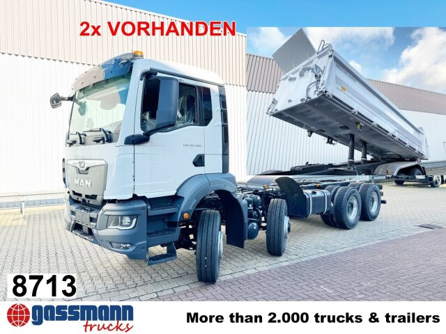MAN TGS 35.480 8x6H BL CH, HydroDrive, Navi, Meiller - Tippbil: bilde 1 MAN TGS 35.480 8x6H BL CH, HydroDrive, Navi, Meiller - Tippbil: bilde 1