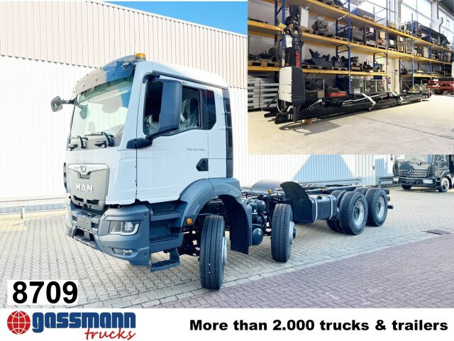 MAN TGS 35.480 8x6H BL CH, HydroDrive, Navi, - Krokbil: bilde 1 MAN TGS 35.480 8x6H BL CH, HydroDrive, Navi, - Krokbil: bilde 1