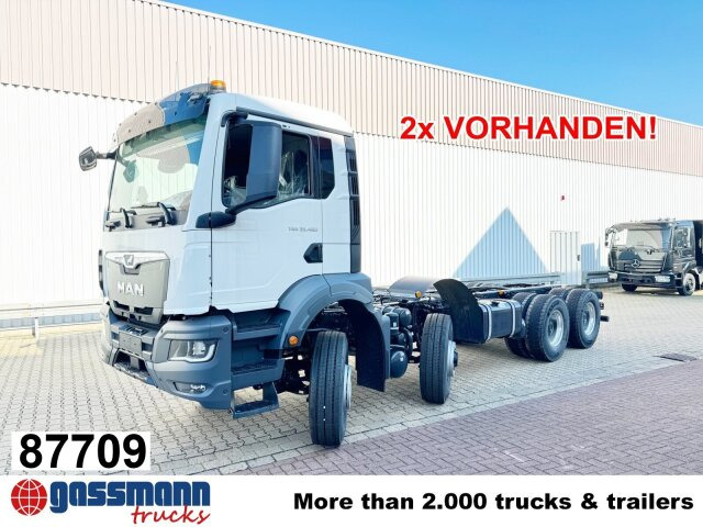 MAN TGS 35.480 8x6H BL CH, HydroDrive, Navi, - Chassis lastebil: bilde 1 MAN TGS 35.480 8x6H BL CH, HydroDrive, Navi, - Chassis lastebil: bilde 1