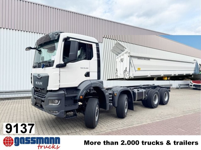 MAN TGS 35.480 8x8 BB CH, Hohe Bauart, Nebenantrieb - Tippbil: bilde 1 MAN TGS 35.480 8x8 BB CH, Hohe Bauart, Nebenantrieb - Tippbil: bilde 1