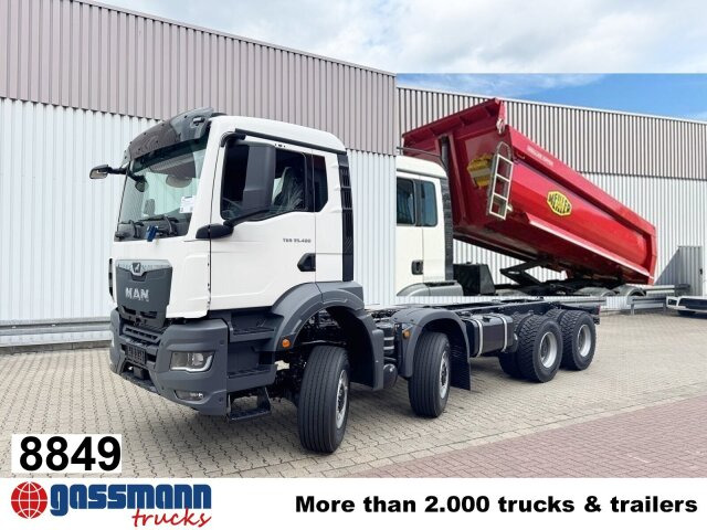 MAN TGS 35.480 8x8 BB CH, Meiller Stahlmulde 18m³ - Dumper: bilde 1 MAN TGS 35.480 8x8 BB CH, Meiller Stahlmulde 18m³ - Dumper: bilde 1