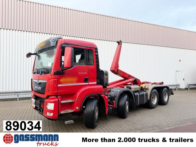 MAN TGS 35.500 8x4 BB, Pritarder, Meiller RK 30.65 - Krokbil: bilde 1 MAN TGS 35.500 8x4 BB, Pritarder, Meiller RK 30.65 - Krokbil: bilde 1