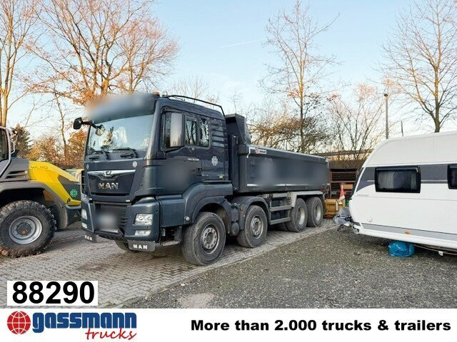 MAN TGS 35.510 8x4 BL, Intarder, Stahlmulde ca. - Dumper: bilde 1 MAN TGS 35.510 8x4 BL, Intarder, Stahlmulde ca. - Dumper: bilde 1