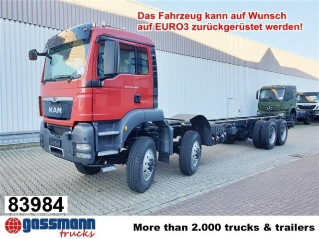 MAN TGS 41.480 8X6 BB - Chassis lastebil: bilde 1 MAN TGS 41.480 8X6 BB - Chassis lastebil: bilde 1