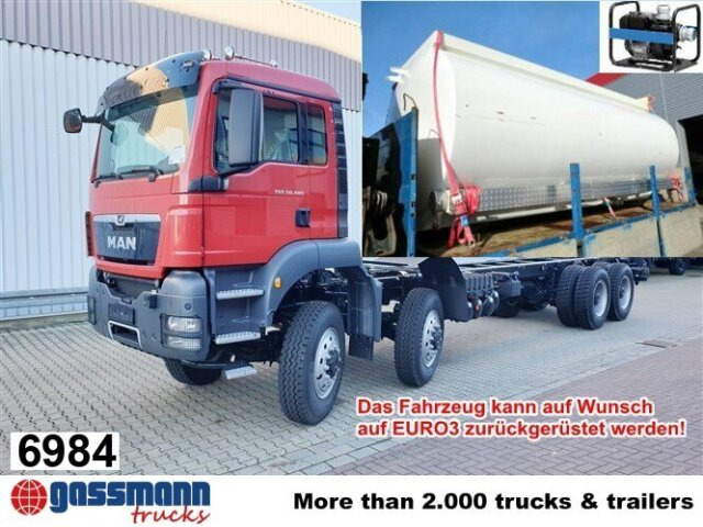 MAN TGS 41.480 8X6 BB, ca. 25.000l mit Separatpumpe - Tankbil: bilde 1 MAN TGS 41.480 8X6 BB, ca. 25.000l mit Separatpumpe - Tankbil: bilde 1