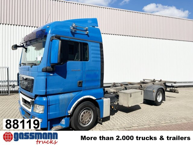 MAN TGX 18.400 4X2 LL, Fahrschule, XLX-Fahrerhaus - Container-transport/ Vekselflak lastebil: bilde 1 MAN TGX 18.400 4X2 LL, Fahrschule, XLX-Fahrerhaus - Container-transport/ Vekselflak lastebil: bilde 1