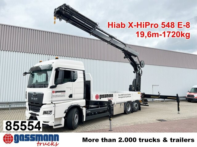 MAN TGX 26.510 6x2-4 LL, Kran Hiab X-HiPro 548 E-8, - Planbil, Kranbil: bilde 1 MAN TGX 26.510 6x2-4 LL, Kran Hiab X-HiPro 548 E-8, - Planbil, Kranbil: bilde 1