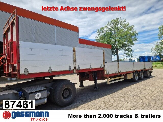 MED TRIDEX JTS, Lenkachse - Åpen semitrailer: bilde 1 MED TRIDEX JTS, Lenkachse - Åpen semitrailer: bilde 1